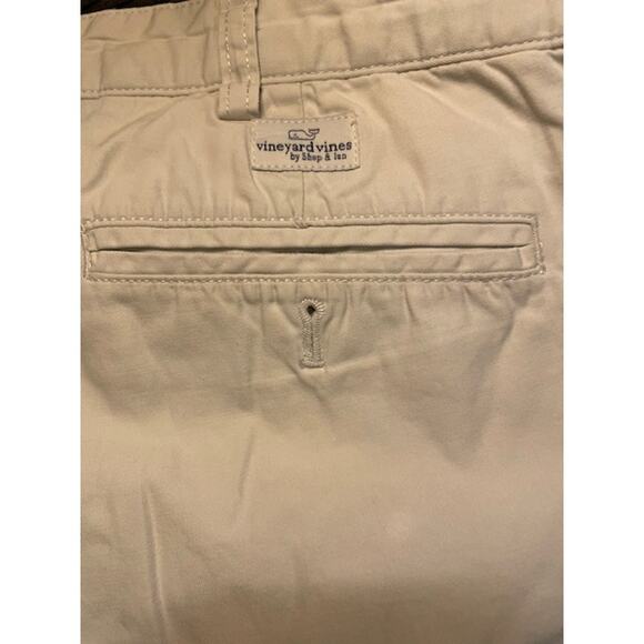 Vineyard Vines Men's Size 40 Khaki Shorts 100% Cotton - Picture 3 of 4